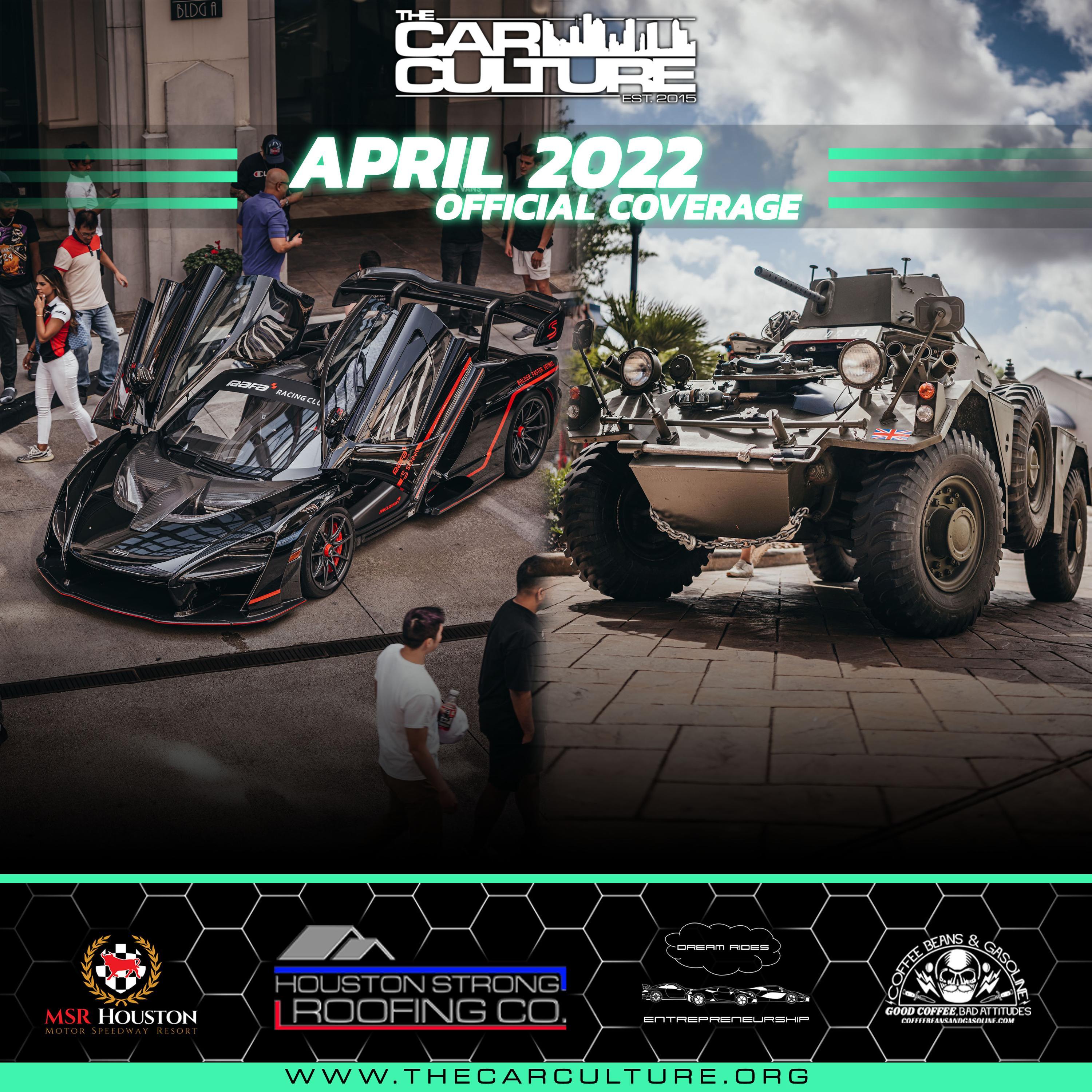 Houston Car Meets | The Car Culture April 2022 - The Car Culture