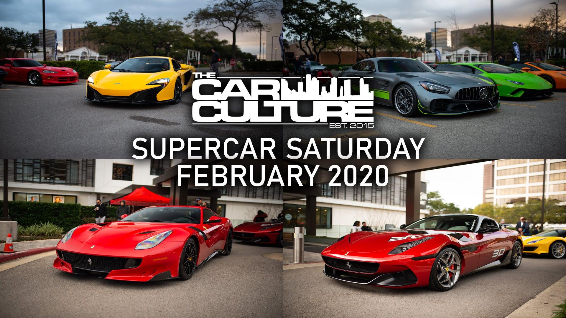 Supercar Saturday Houston February 2020 - The Car Culture
