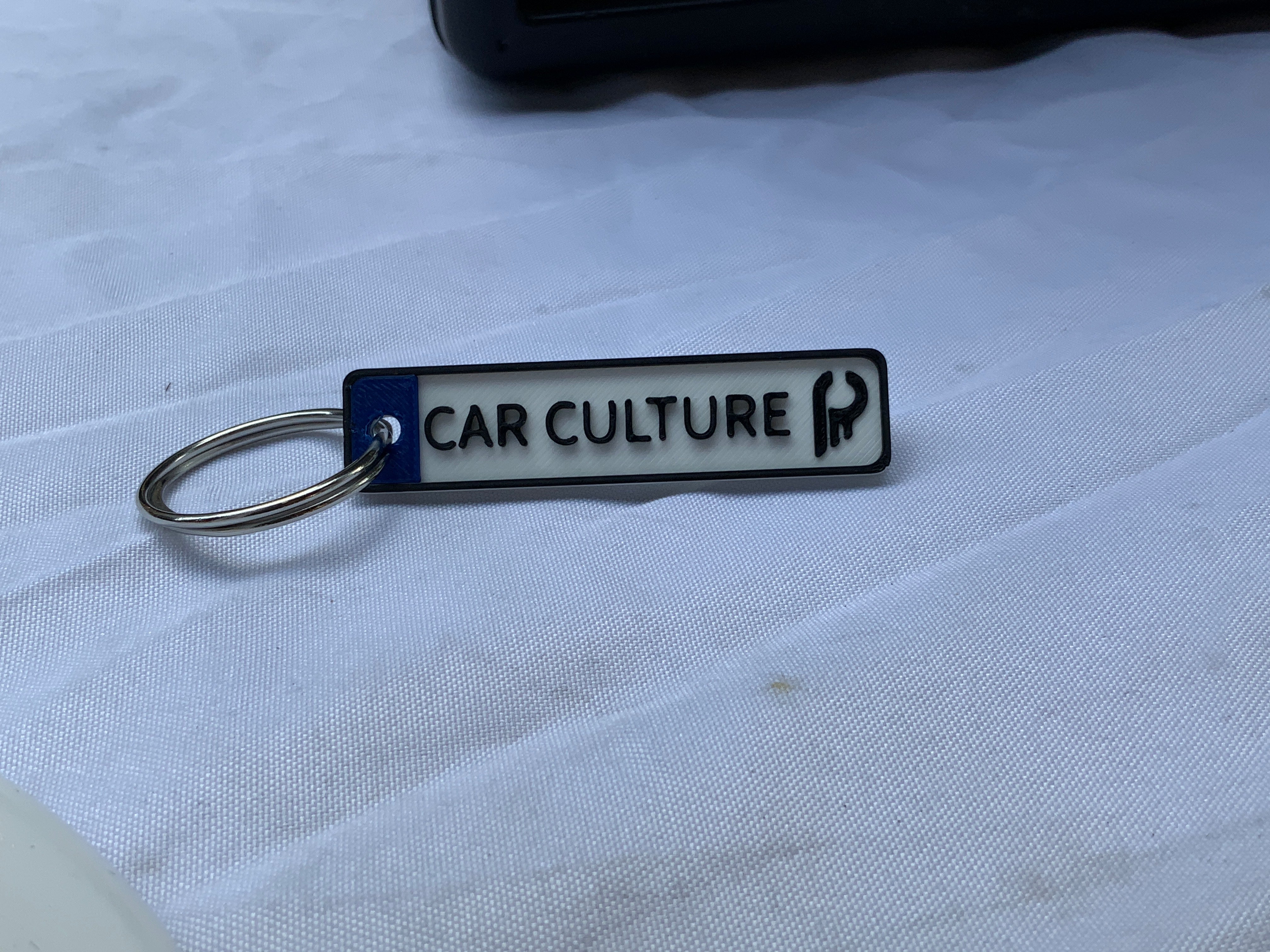 TCC License Plate Key Chain