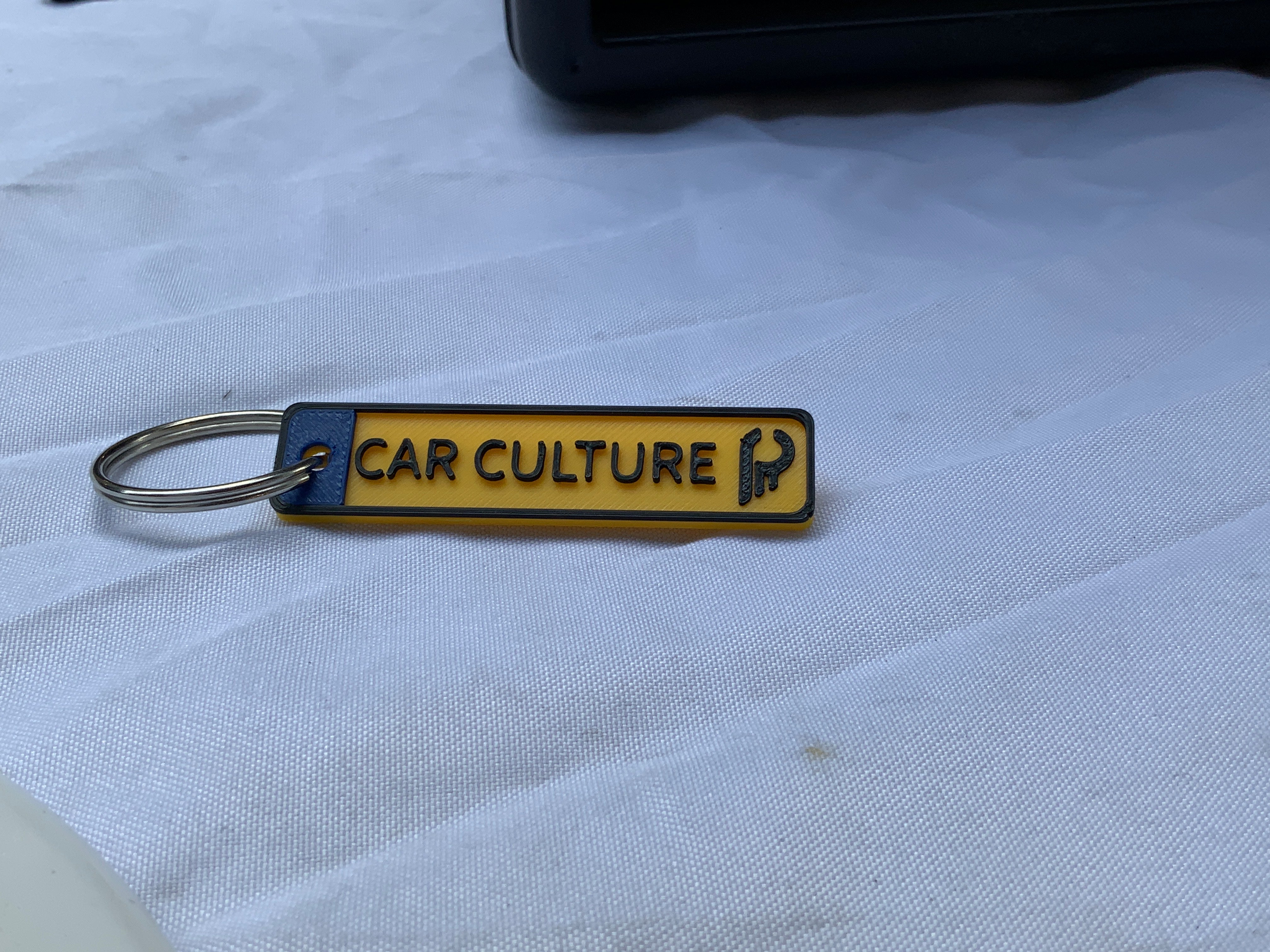 TCC License Plate Key Chain