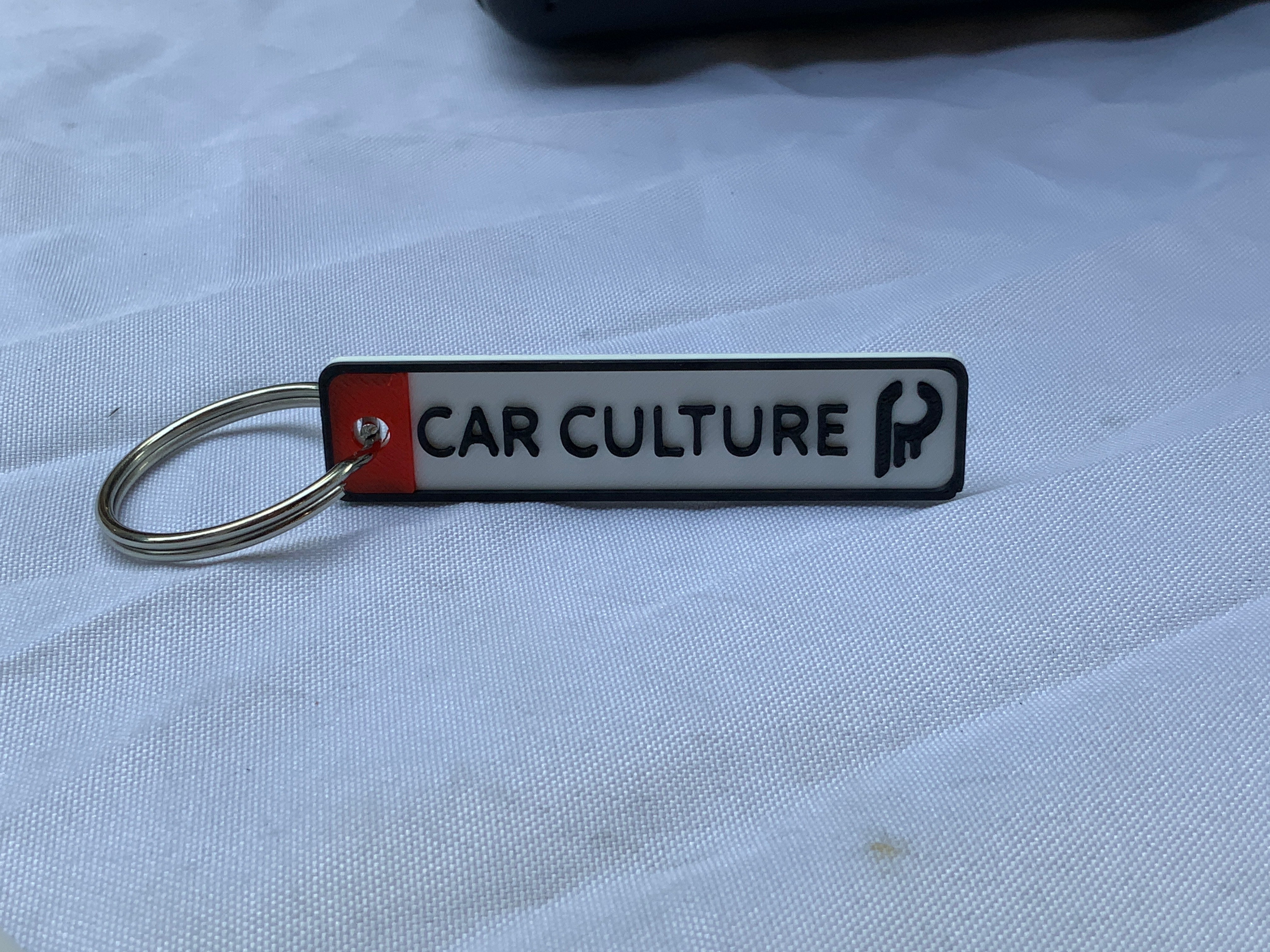 TCC License Plate Key Chain