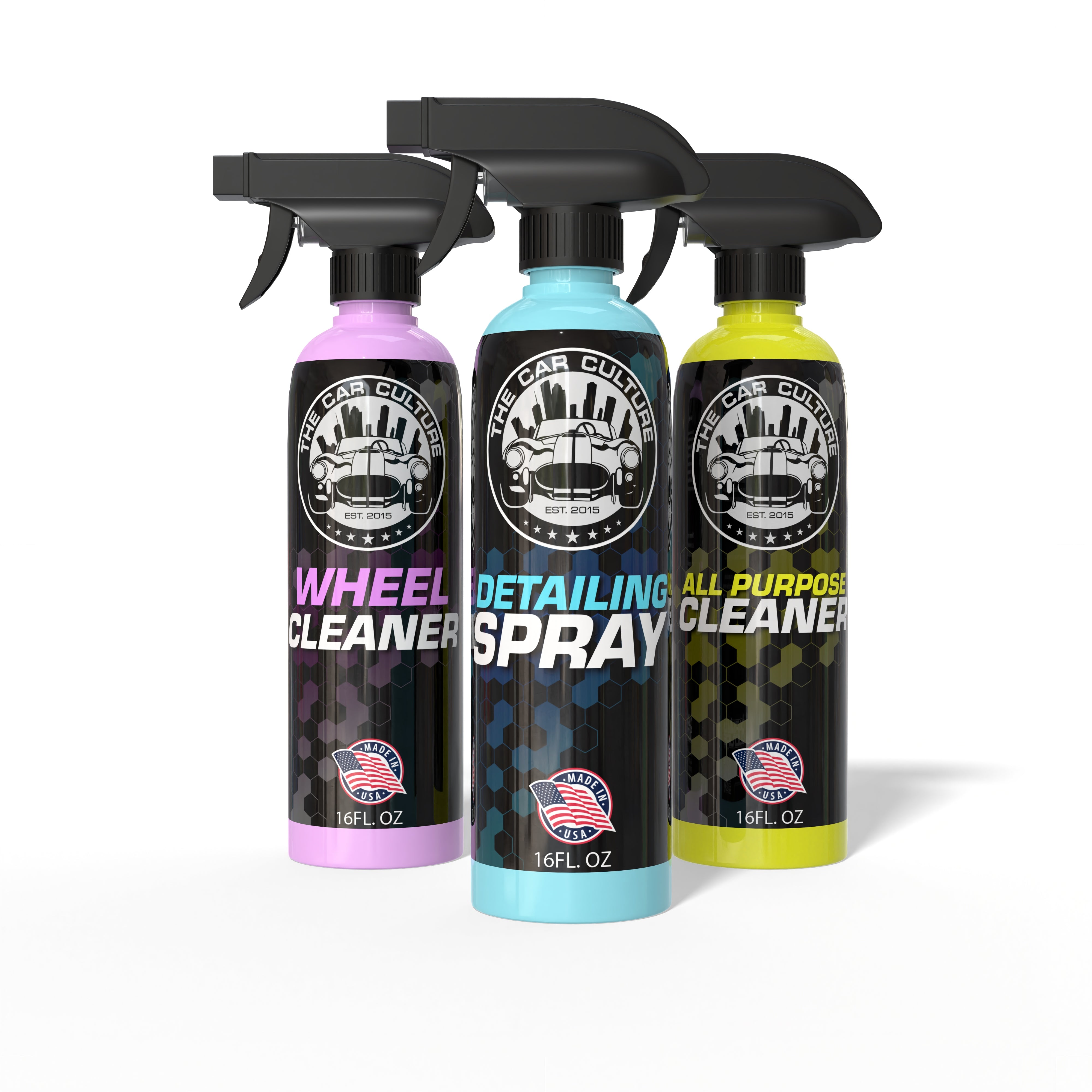 🧰 Car Care Starter Kit – Detail Spray, APC & Wheel Cleaner